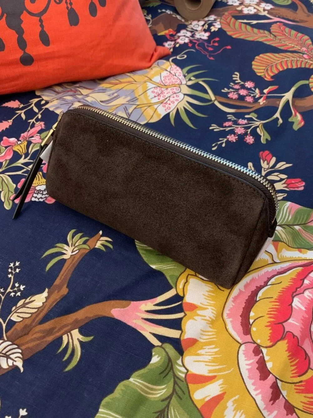 Madewell suede make up pouch - BNWT - Picture 3 of 4